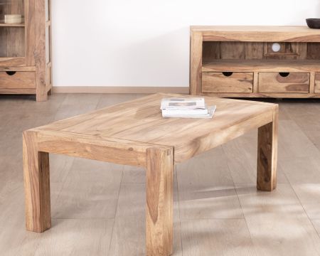 Table basse en palissandre "Kalanohé" 120 cm