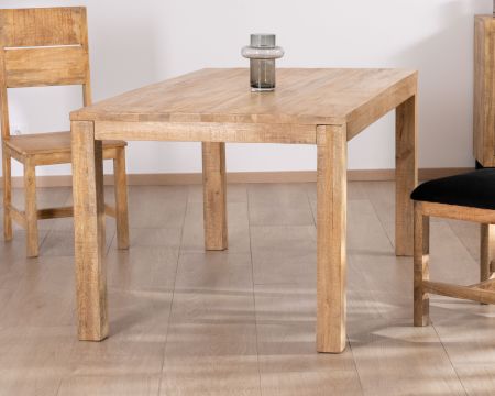 Table de repas en manguier 160 x 90 cm "Manoha"